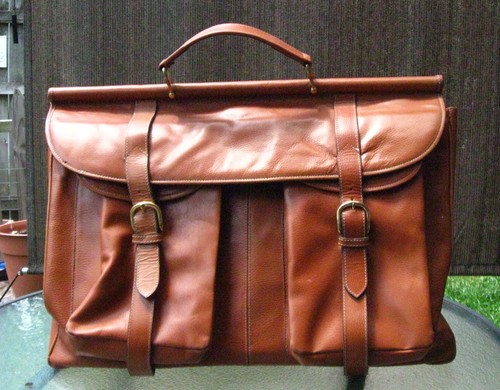 Leather bag from - leather,
